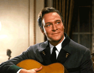 Captain von Trapp: It's the dress. You'll have to put on another one ...