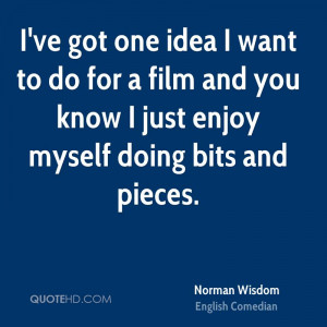 norman-wisdom-norman-wisdom-ive-got-one-idea-i-want-to-do-for-a-film ...