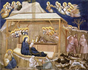 Crèche de Giotto di Bondone, envoyée par M. Gilbert M...