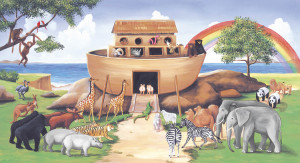 Noah's Ark Wall Mural
