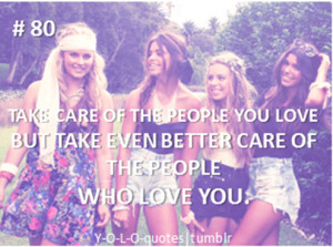 ... But Take Even Better Care Of The People Who Love You ~ Apology Quote