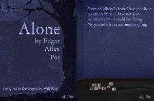 Edgar allan poe alone poem
