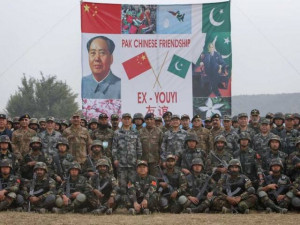 pakistan and chinese army together for military exercises