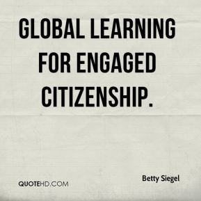 Global Learning for Engaged Citizenship.
