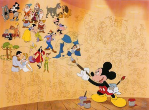 Walt Disney: Disney's Mural of Memories