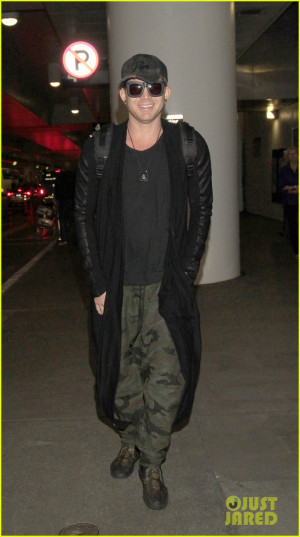 Adam Lambert Lax Arrival...