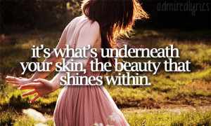 beauty, cute, inner, quote