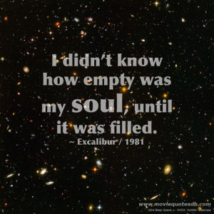 didn’t know how empty was my #soul , until it was filled.” ~ # ...