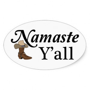 Namaste All Stickers