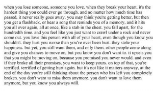 breakup quote, cute, love, moving on, quote, sad, text