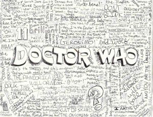 Doctor Who Quote Collage by trekkiekidmaddie
