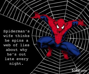 Spider Man with Great Power Quote