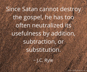 The truth of J.C. Ryle’s quote is demonstrated in this excerpt about ...