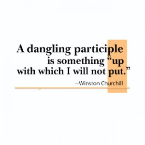 Dangling Participles Funny Grammar Quote Shirt by alinaspencil