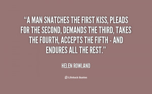 Man Snatches The First Kiss Pleads For Helen Rowland