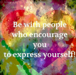 Express yourself quote via Alice in Wonderland's TeaTray at www ...