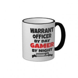Gamer Warrant Officer Ringer Mug