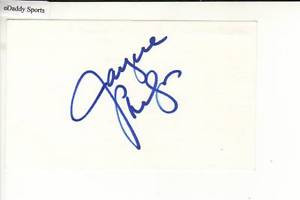 JAYCIE PHELPS 1996 GYMNASTICS AUTOGRAPHED INDEX CARD