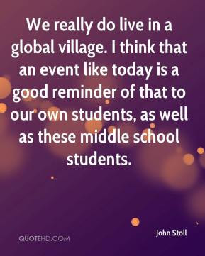 Global village Quotes
