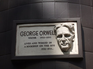 Description George Orwell in Hampstead - geograph.org.uk - 432863.jpg