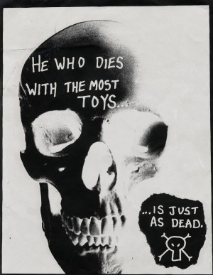 Anti-consumerism poster by crusty-punk