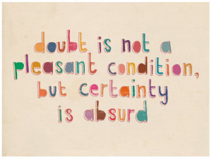 30+ Quotes about doubt
