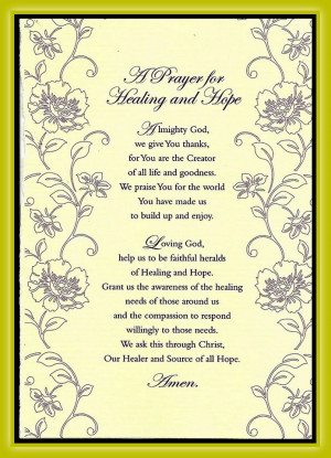 of not just prayers to say but also inspirational sayings and quotes ...