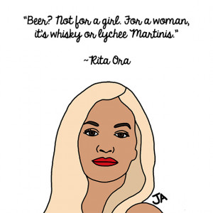 Rita Ora's Life Lessons, In Illustrated Form