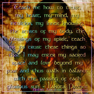 lakota prayer