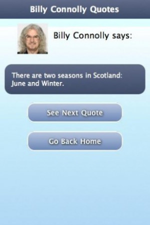 View bigger - Billy Connolly Quotes for Android screenshot