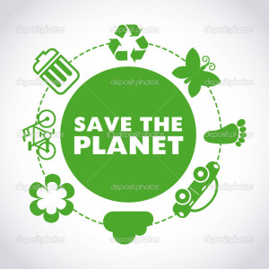 Save The Planet Save the planet - stock