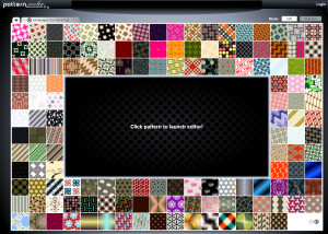 you can make your own seamless patterns for your blog background or ...