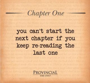 Starting New Chapters