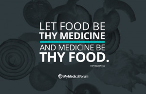 ... every day – it’s our preventive medicine. Hippocrates - the