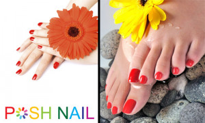 29 manicure & pedicure at Posh Nail, worth $60