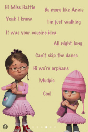 Despicable Me Quotes Its So Fluffy Despicable me sounds