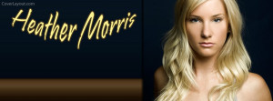 Glee Heather Morris Facebook Cover Layout
