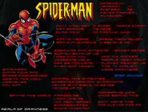 Spider-Man Soundboards