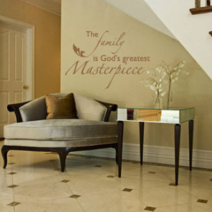 Quotes Wall Decor For Family Room