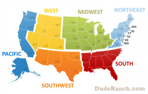 usa northeast region map