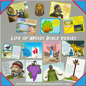 have put all the Moses Bible verses here on one post to make it ...