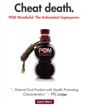 POM has biggest marketing chutzpah on the planet! (Purple Cow)