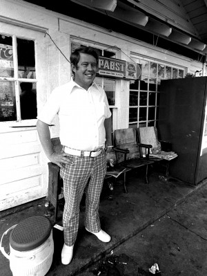 Billy Carter, brother of Jimmy Carter, at his