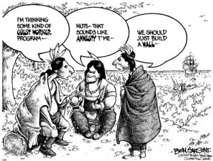 Native Americans discuss illegal immigration