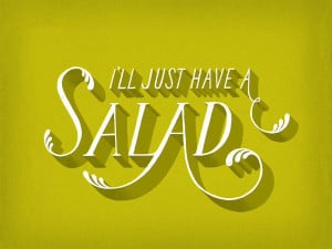 Salad quote