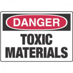 ... & Chemical Safety > Signs > Chemical Signs - Danger Toxic Materials