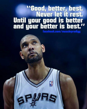 Love This Tim Duncan Quote =-= Love The Spurs !!