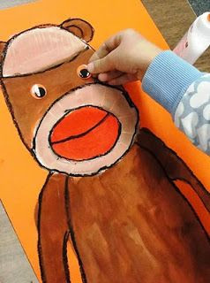 Sock Monkey Art Lesson