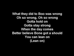 bone harmony lyric thug Lyrics