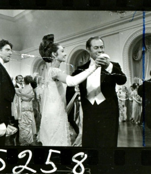 Audrey Hepburn Audrey and Rex Harrison on 